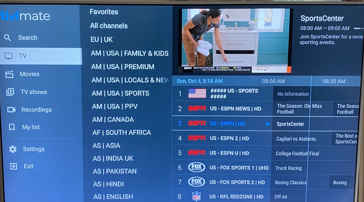 Tivimate Playlist Settings Add Update Remove 2023